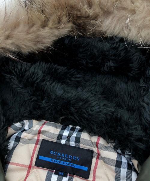 BURBERRY BLUE LABEL（バーバリーロンドンブルーレーベル）BURBERRY BLUE LABEL (バーバリーロンドンブルーレーベル) N-2Bジャケット オリーブ サイズ:Mの古着・服飾アイテム