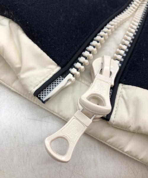 MONCLER（モンクレール）MONCLER (モンクレール) AMI Alexandre Mattiussi (アミアレクサンドルマテュッシ) BASTIEN グレンチェック ダウンベスト ネイビー サイズ:SIZE 1の古着・服飾アイテム