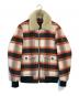 MOOSE KNUCKLES（ムース ナックルズ）の古着「ELIOT RIVER JACKET  IN ORANGE GREY PLAID」｜オレンジ
