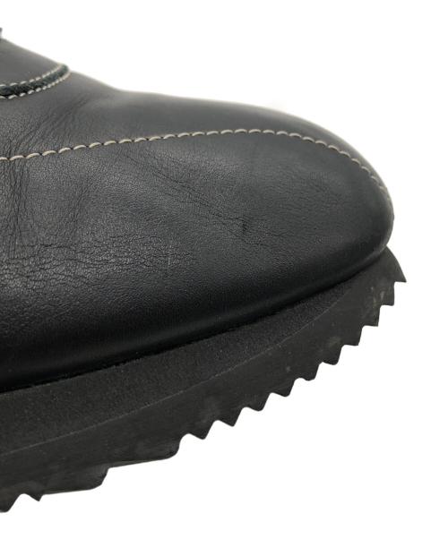 HERMES（エルメス）HERMES (エルメス) Hロゴ クイックスニーカー ブラック サイズ:SIZE 41 1/2の古着・服飾アイテム