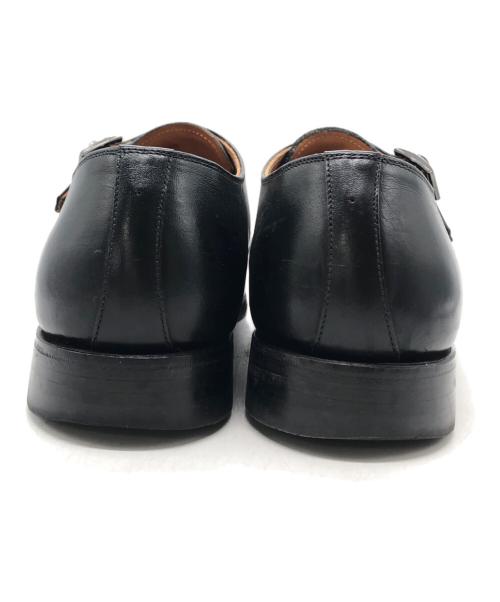 SCOTCH GRAIN（スコッチグレイン）SCOTCH GRAIN (スコッチグレイン) ダブルモンクストラップシューズ ブラック サイズ:25の古着・服飾アイテム
