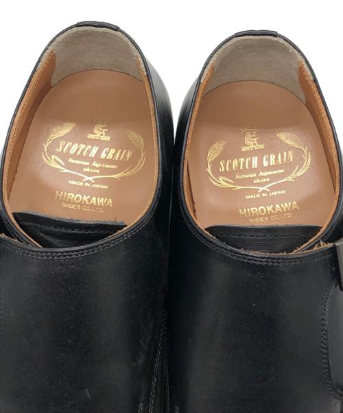 SCOTCH GRAIN（スコッチグレイン）SCOTCH GRAIN (スコッチグレイン) ダブルモンクストラップシューズ ブラック サイズ:25の古着・服飾アイテム