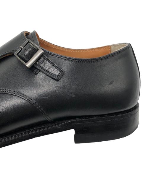 SCOTCH GRAIN（スコッチグレイン）SCOTCH GRAIN (スコッチグレイン) ダブルモンクストラップシューズ ブラック サイズ:25の古着・服飾アイテム