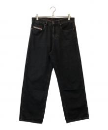 DIESEL（ディーゼル）の古着「relaxed jeans 2001 d-macro 09i35」｜ブラック