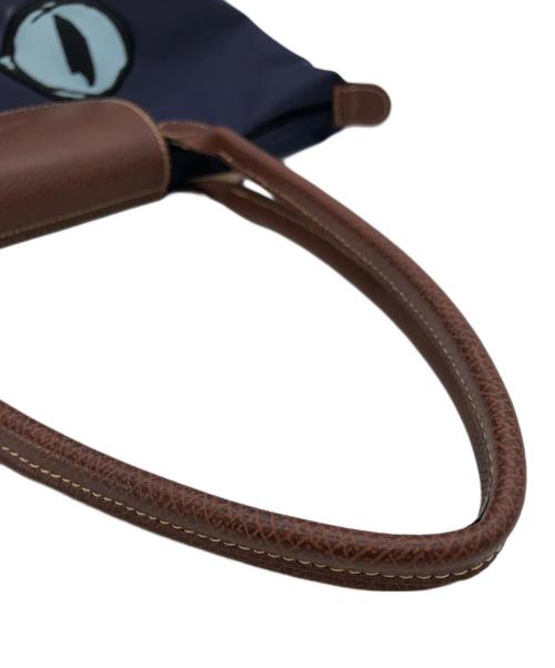 LONGCHAMP（ロンシャン）LONGCHAMP (ロンシャン) トートバッグ ネイビーの古着・服飾アイテム
