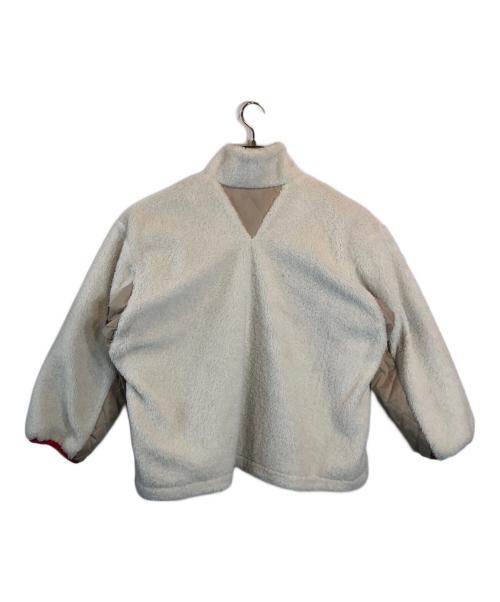 Vivienne Westwood RED LABEL（ヴィヴィアンウエストウッドレッドレーベル）Vivienne Westwood RED LABEL (ヴィヴィアンウエストウッドレッドレーベル) リサイクルポリエステルボアジップブルゾン ホワイト サイズ:00の古着・服飾アイテム