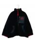 Vivienne Westwood RED LABEL（ヴィヴィアンウエストウッドレッドレーベル）の古着「リサイクルポリエステルボアジップブルゾン」｜ブラック