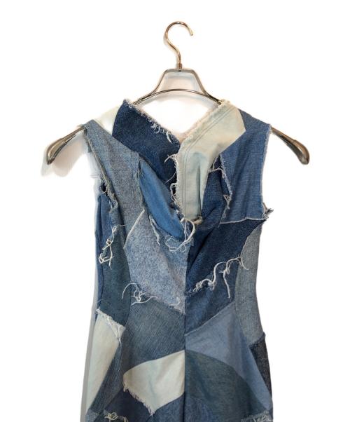 JUNYA WATANABE COMME des GARCONS（(ジュンヤワタナベ コムデギャルソン）JUNYA WATANABE COMME des GARCONS ((ジュンヤワタナベ コムデギャルソン) デニム切替ワンピース ブルー サイズ:SIZE XSの古着・服飾アイテム
