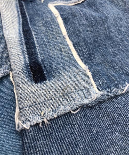 JUNYA WATANABE COMME des GARCONS（(ジュンヤワタナベ コムデギャルソン）JUNYA WATANABE COMME des GARCONS ((ジュンヤワタナベ コムデギャルソン) デニム切替ワンピース ブルー サイズ:SIZE XSの古着・服飾アイテム