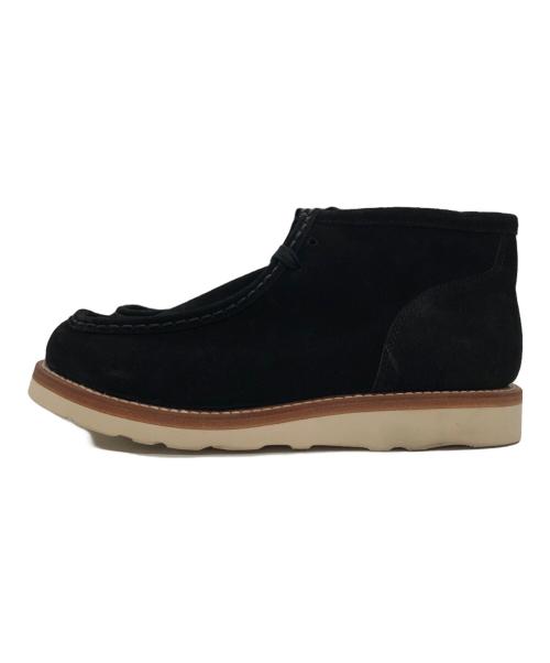 Graphpaper（グラフペーパー）Graphpaper (グラフペーパー) SUEDE MOCK BOOTS ブラック サイズ:SIZE US 10の古着・服飾アイテム