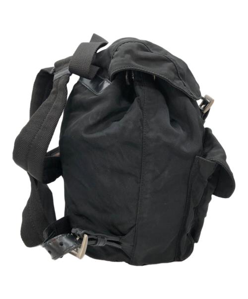 PRADA（プラダ）PRADA (プラダ) ナイロンミニリュック ブラックの古着・服飾アイテム