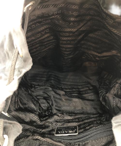 PRADA（プラダ）PRADA (プラダ) ナイロンミニリュック ブラックの古着・服飾アイテム