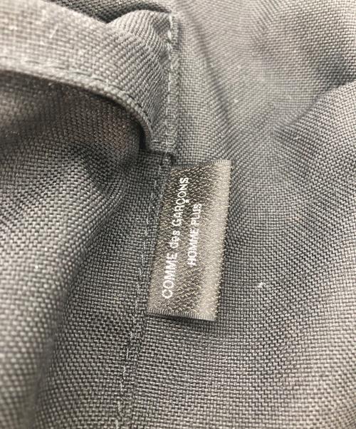 COMME des GARCONS HOMME PLUS（コムデギャルソンオムプリュス）COMME des GARCONS HOMME PLUS (コムデギャルソンオムプリュス) リュック ブラックの古着・服飾アイテム
