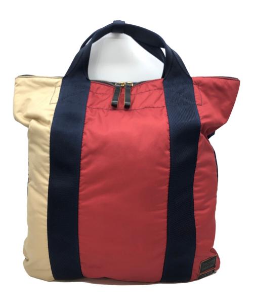PORTER（ポーター）PORTER (ポーター) MARNI (マルニ) 2way トートバッグ レッドの古着・服飾アイテム