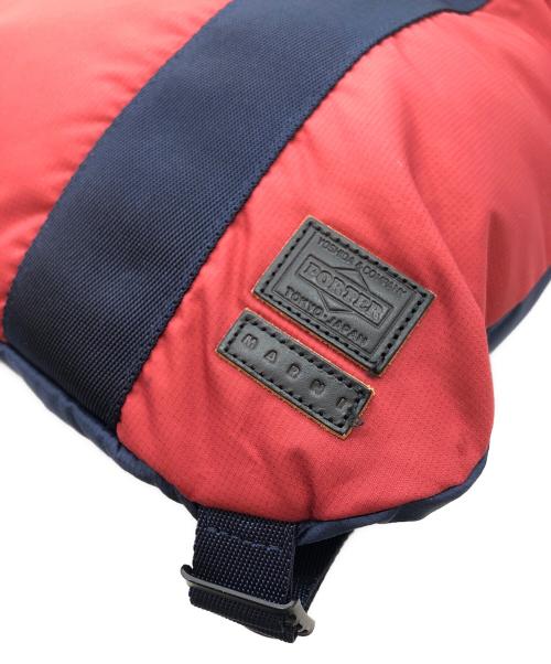 PORTER（ポーター）PORTER (ポーター) MARNI (マルニ) 2way トートバッグ レッドの古着・服飾アイテム