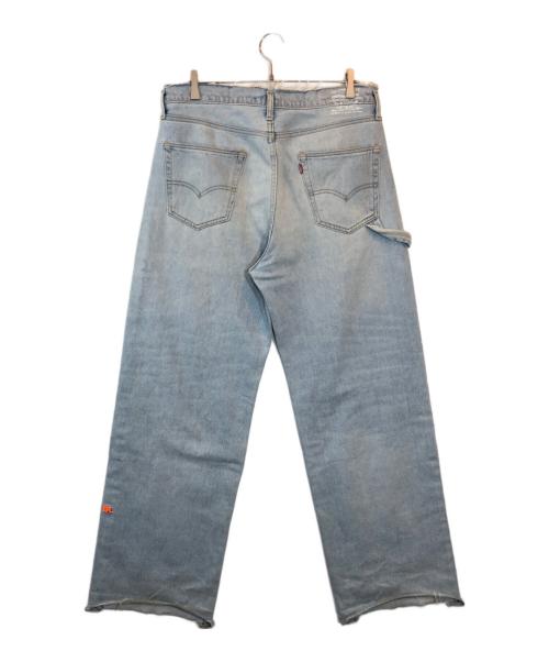 LEVI'S× ERL（リーバイス）LEVI'S× ERL (リーバイス) ペインターデニムパンツ スカイブルー サイズ:SIZE 86cm (W34)の古着・服飾アイテム