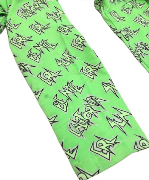 ERL（イーアールエル）ERL (イーアールエル) 長袖カットソー グリーン サイズ:Mの古着・服飾アイテム