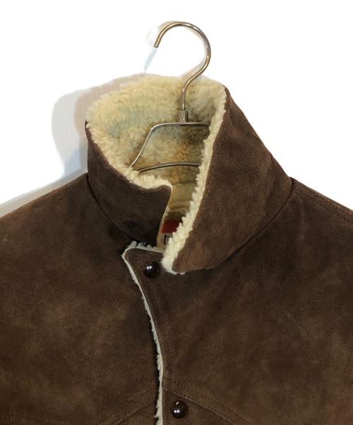 VANSON（バンソン）VANSON (バンソン) TonyTaizsun (トニーサイズサン) ランチジャケット ブラウン サイズ:Mの古着・服飾アイテム