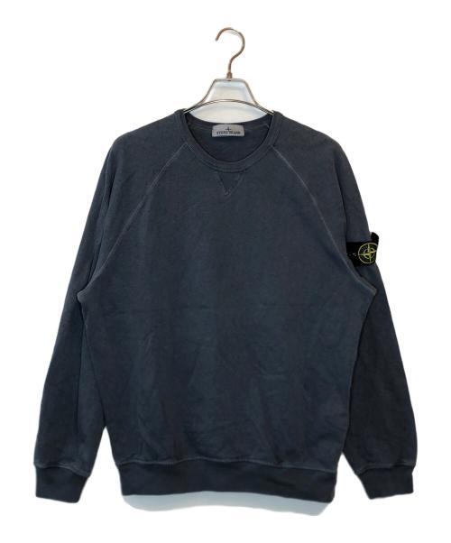 STONE ISLAND（ストーンアイランド）STONE ISLAND (ストーンアイランド) 'OLD' TREATMENT Sweatshirts グレー サイズ:XLの古着・服飾アイテム