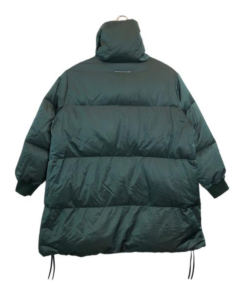 MM6 Maison Margiela（エムエムシックスメゾンマルジェラ）MM6 Maison Margiela (エムエムシックスメゾンマルジェラ) ロングダウンジャケット グリーン サイズ:Sの古着・服飾アイテム