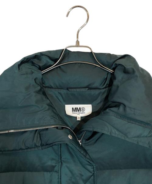 MM6 Maison Margiela（エムエムシックスメゾンマルジェラ）MM6 Maison Margiela (エムエムシックスメゾンマルジェラ) ロングダウンジャケット グリーン サイズ:Sの古着・服飾アイテム