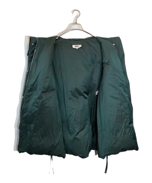 MM6 Maison Margiela（エムエムシックスメゾンマルジェラ）MM6 Maison Margiela (エムエムシックスメゾンマルジェラ) ロングダウンジャケット グリーン サイズ:Sの古着・服飾アイテム