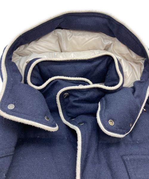 MONCLER（モンクレール）MONCLER (モンクレール) ダウンジャケット ネイビー サイズ:SIZE 2の古着・服飾アイテム