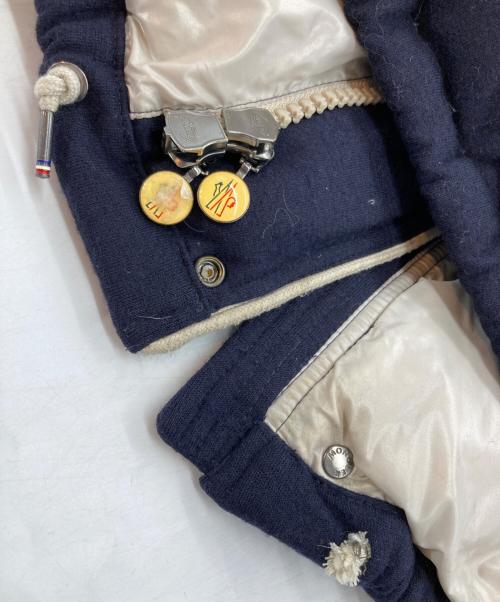 MONCLER（モンクレール）MONCLER (モンクレール) ダウンジャケット ネイビー サイズ:SIZE 2の古着・服飾アイテム