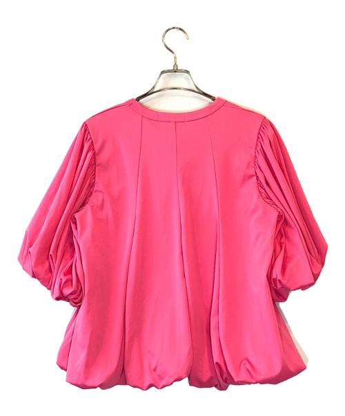 COMME des GARCONS（コムデギャルソン）COMME des GARCONS (コムデギャルソン) バルーンドレープカットソー ピンク サイズ:Sの古着・服飾アイテム