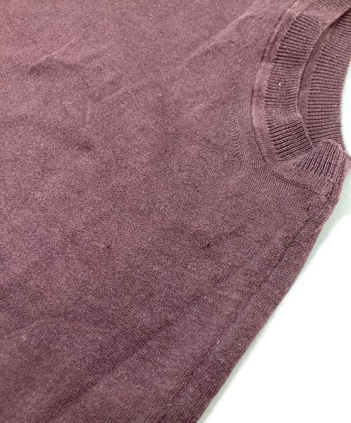 DEUXIEME CLASSE（ドゥーズィエム クラス）Deuxieme Classe (ドゥーズィエム クラス) BRONZER RICH ノースリーブ ボルドー サイズ:SIZE Freeの古着・服飾アイテム