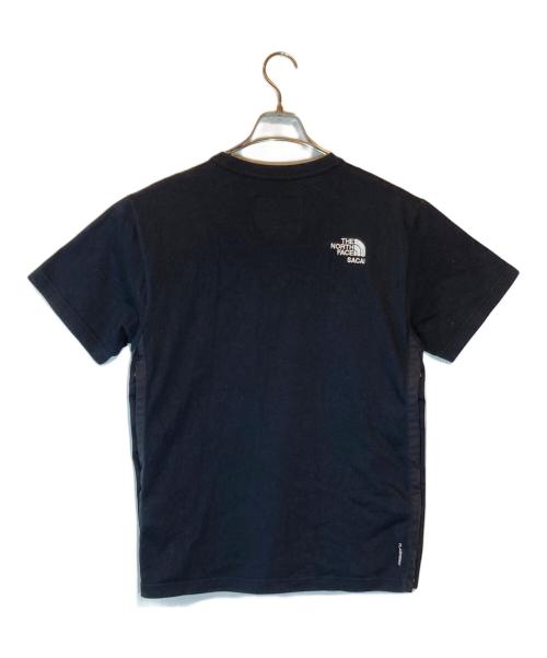 THE NORTH FACE（ザ ノース フェイス）THE NORTH FACE (ザ ノース フェイス) sacai (サカイ) カットソー ブラック サイズ:Mの古着・服飾アイテム