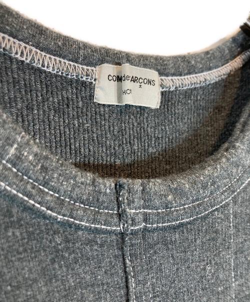 COMME des GARCONS HOMME（コムデギャルソン オム）COMME des GARCONS HOMME (コムデギャルソン オム) デザインカットソー グレー サイズ:無しの古着・服飾アイテム