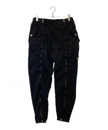 STONE ISLAND（ストーンアイランド）の古着「ナイロンメタルジップカーゴパンツ」｜ブラック