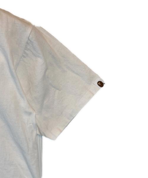 BAPE BY A BATHING APE（ベイプバイアベイシングエイプ）BAPE BY A BATHING APE (ベイプバイアベイシングエイプ) プリントTシャツ ホワイト サイズ:Lの古着・服飾アイテム