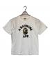 BAPE BY A BATHING APE（ベイプバイアベイシングエイプ）の古着「プリントTシャツ」｜ホワイト