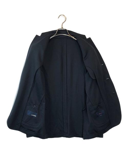 LARDINI（ラルディーニ）LARDINI (ラルディーニ) EASY WEARイージーウェア テクノウールサージ3Bスーツ ネイビー サイズ:SIZE 46の古着・服飾アイテム