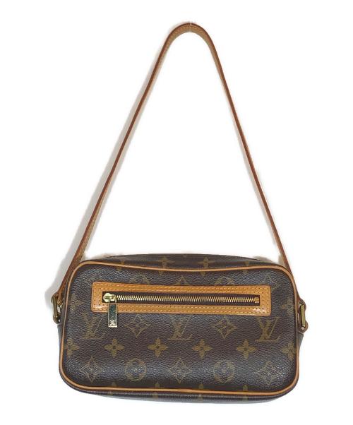 LOUIS VUITTON（ルイ ヴィトン）LOUIS VUITTON (ルイ ヴィトン) ショルダーポーチ ブラウンの古着・服飾アイテム