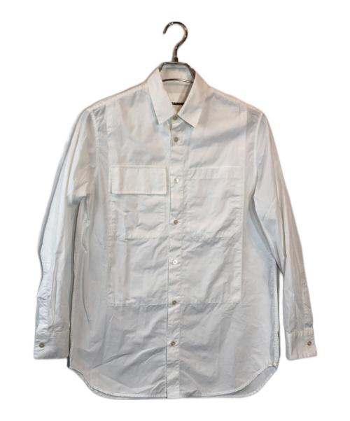 JIL SANDER（ジルサンダー）JIL SANDER (ジルサンダー) レギュラーカラーシャツ ホワイト サイズ:SIZE 37の古着・服飾アイテム