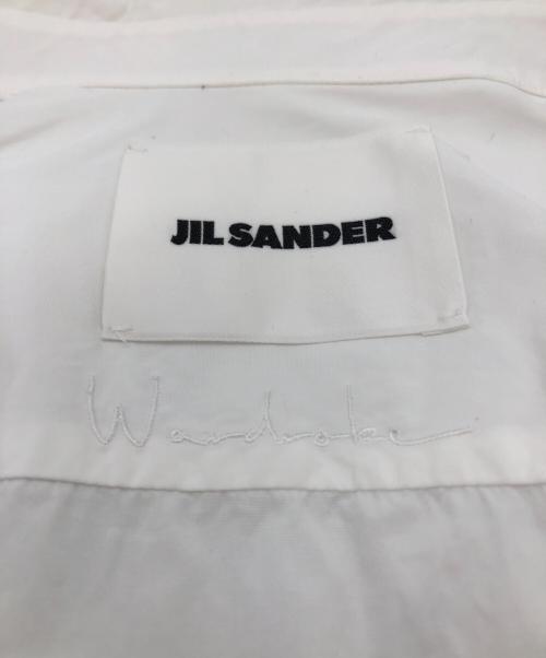 JIL SANDER（ジルサンダー）JIL SANDER (ジルサンダー) レギュラーカラーシャツ ホワイト サイズ:SIZE 37の古着・服飾アイテム