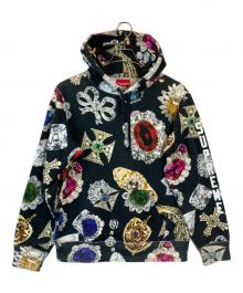 SUPREME（シュプリーム）の古着「JEWELS HOODED SWEATSHIRT」｜ブラック