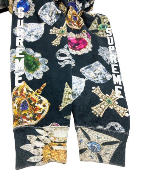 SUPREME（シュプリーム）Supreme (シュプリーム) JEWELS HOODED SWEATSHIRT ブラック サイズ:Mの古着・服飾アイテム