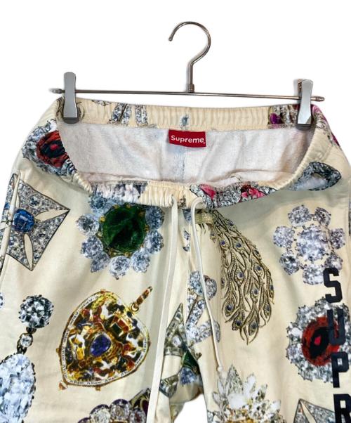 SUPREME（シュプリーム）Supreme (シュプリーム) JEWELS SWEATPANT アイボリー サイズ:Mの古着・服飾アイテム