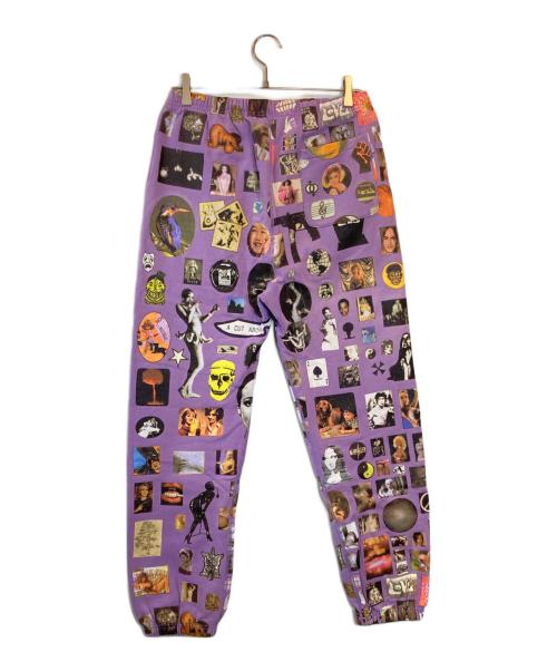 SUPREME（シュプリーム）SUPREME (シュプリーム) THRILLS SWEATPANTS パープル サイズ:Mの古着・服飾アイテム