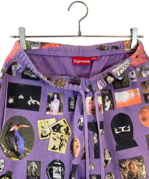 SUPREME（シュプリーム）SUPREME (シュプリーム) THRILLS SWEATPANTS パープル サイズ:Mの古着・服飾アイテム