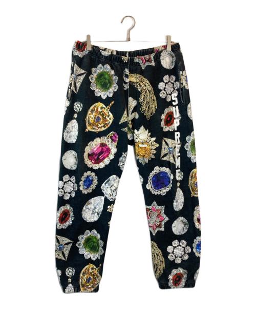 SUPREME（シュプリーム）Supreme (シュプリーム) JEWELS SWEATPANT ブラック サイズ:Mの古着・服飾アイテム