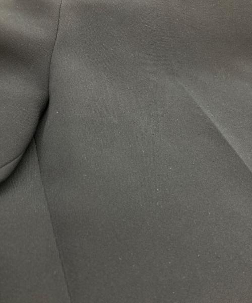 sacai（サカイ）sacai (サカイ) Matelasse Twill Pants ベルテッドパンツ　サカイ sacai ベルト付きセンタープレススラックスロングパンツ ブラック サイズ:SIZE 2の古着・服飾アイテム