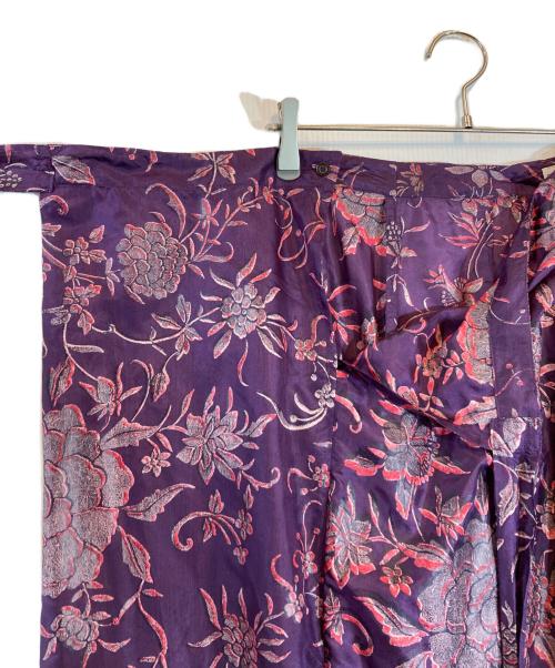 DRIES VAN NOTEN（ドリスヴァンノッテン）DRIES VAN NOTEN (ドリスヴァンノッテン) 花柄スカート パープル サイズ:36の古着・服飾アイテム