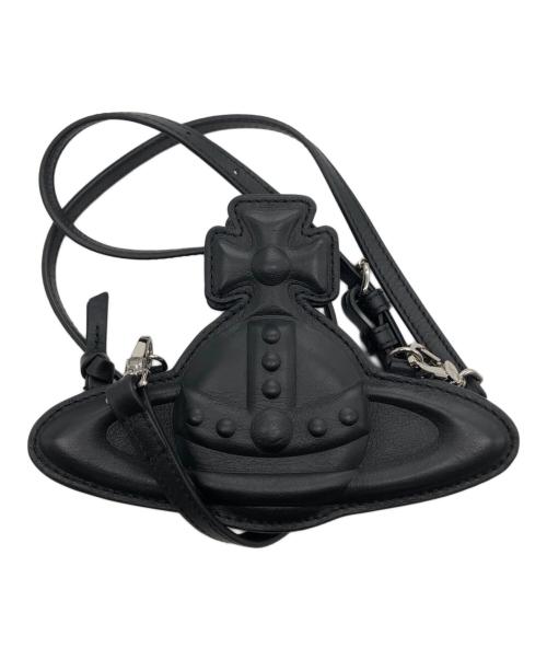 Vivienne Westwood（ヴィヴィアンウエストウッド）Vivienne Westwood (ヴィヴィアンウエストウッド) ナノ オーブ クロスボディ‐ ショルダーバッグ ブラックの古着・服飾アイテム