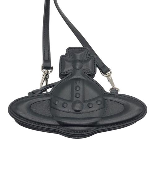 Vivienne Westwood（ヴィヴィアンウエストウッド）Vivienne Westwood (ヴィヴィアンウエストウッド) ナノ オーブ クロスボディ‐ ショルダーバッグ ブラックの古着・服飾アイテム