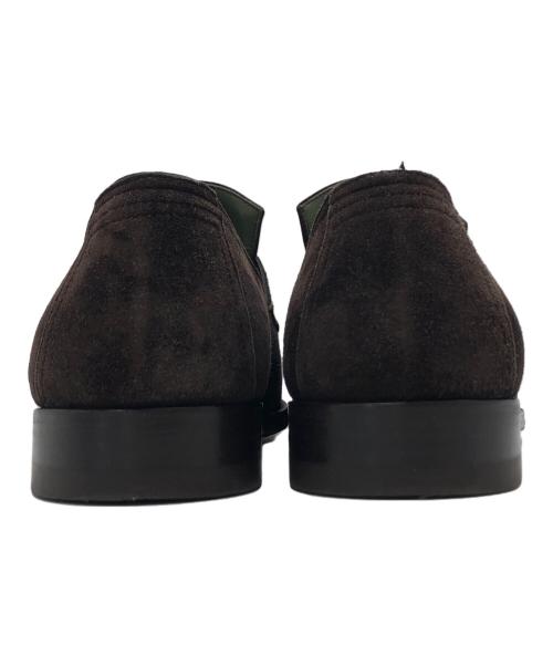 Berluti（ベルルッティ）Berluti (ベルルッティ) Andy Suede Leather Loafers ブラウン サイズ:SIZE 6 1/2の古着・服飾アイテム